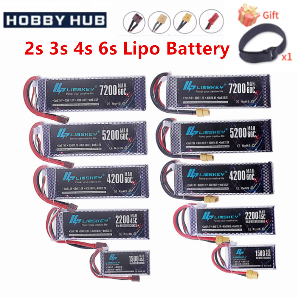 4S Lipo Battery 14.8V 6000Mah - Bateria lipo 2s 3s 4S 6s