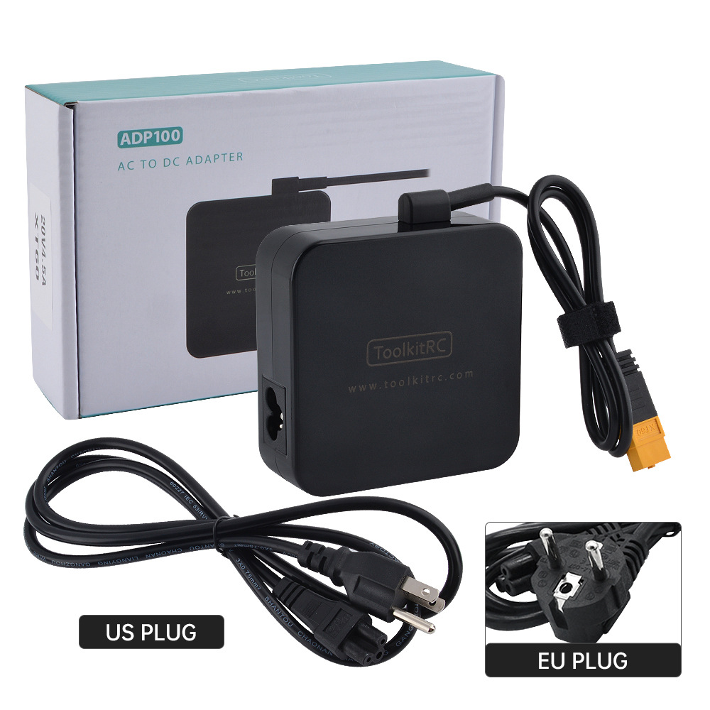 Skyrc B6 Neo Smart Charger - ToolkitRC-AC para DC Power Adapter, XT60