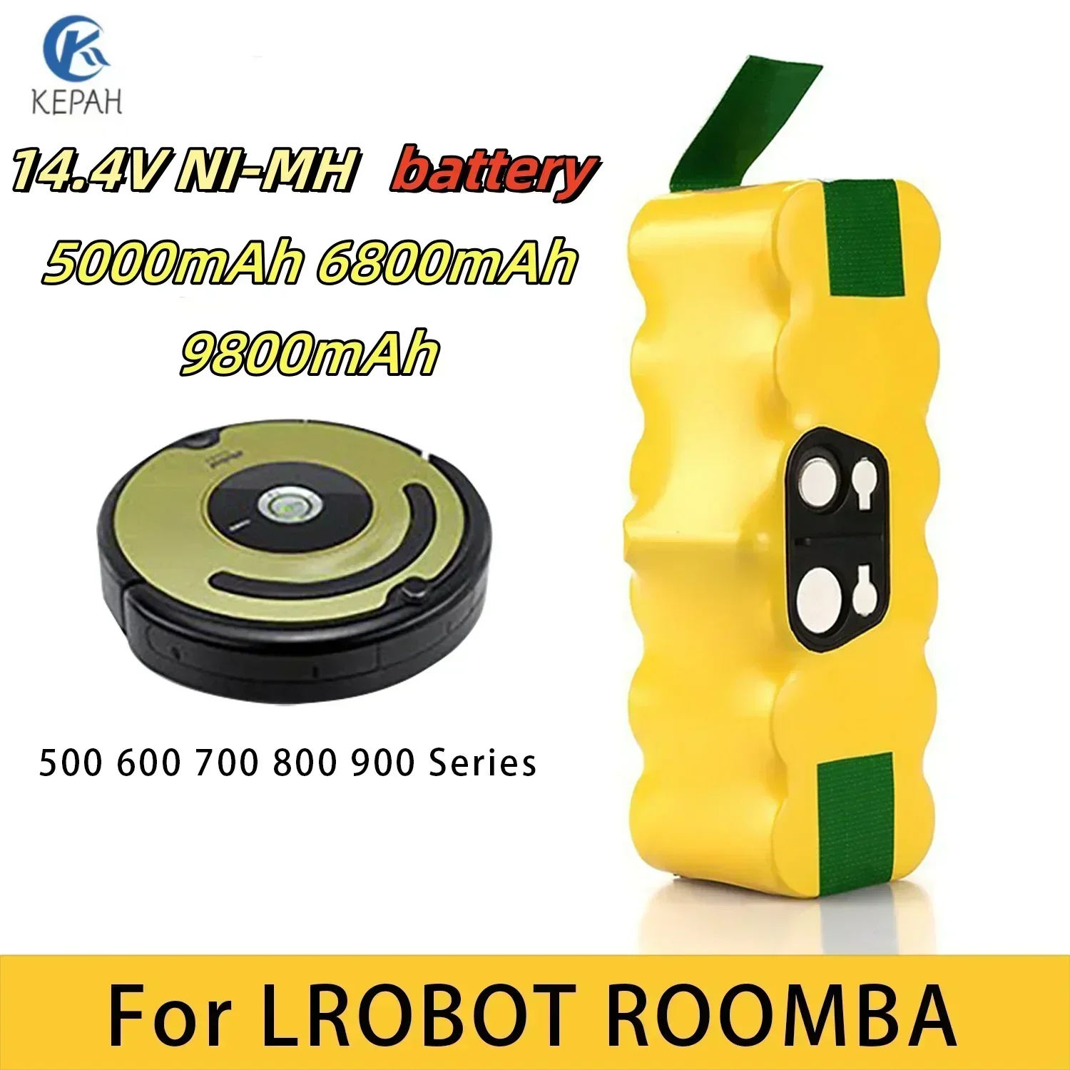 4S Lipo Battery 14.8V 6000Mah - Bateria de aspirador de pó robô,