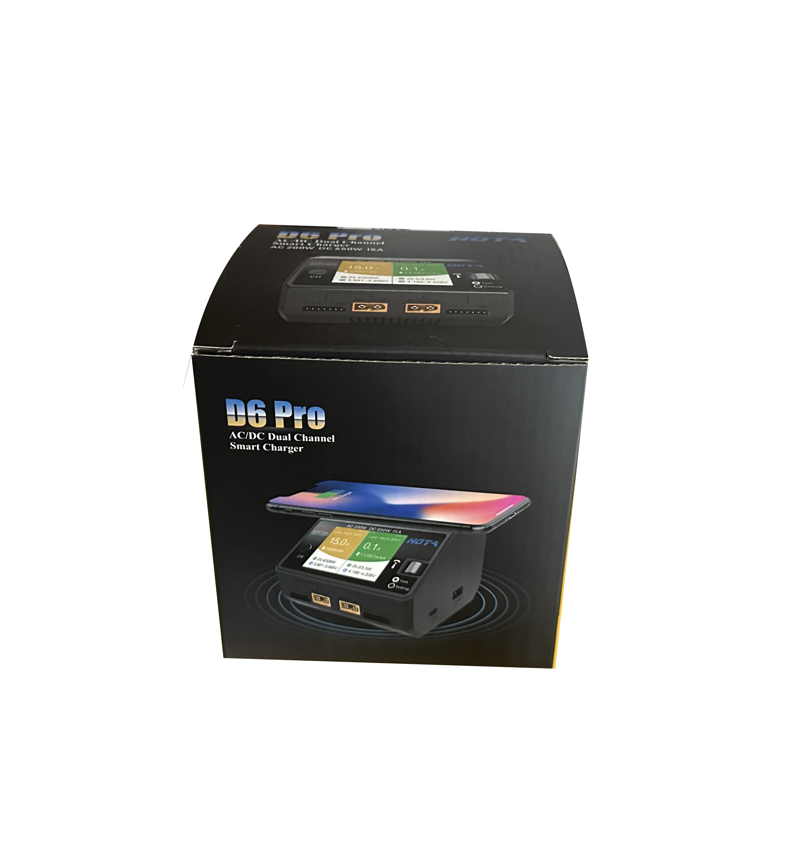 Hota D6 Pro Dual Lipo Charger - Carregador HOTA D6 Pro de Canal
