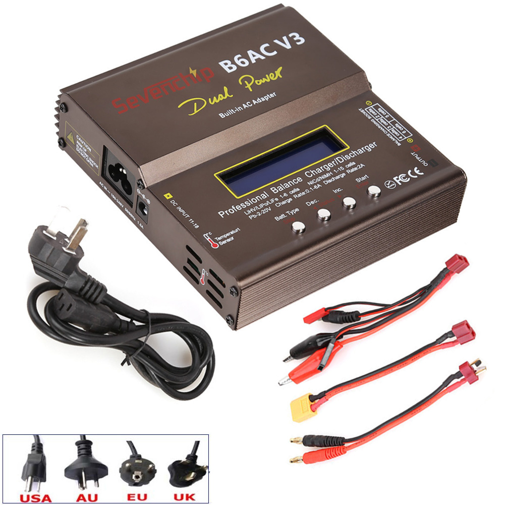 Toolkitrc M6Dac Smart Charger - Novo 80w imax b6ac v3 carregador