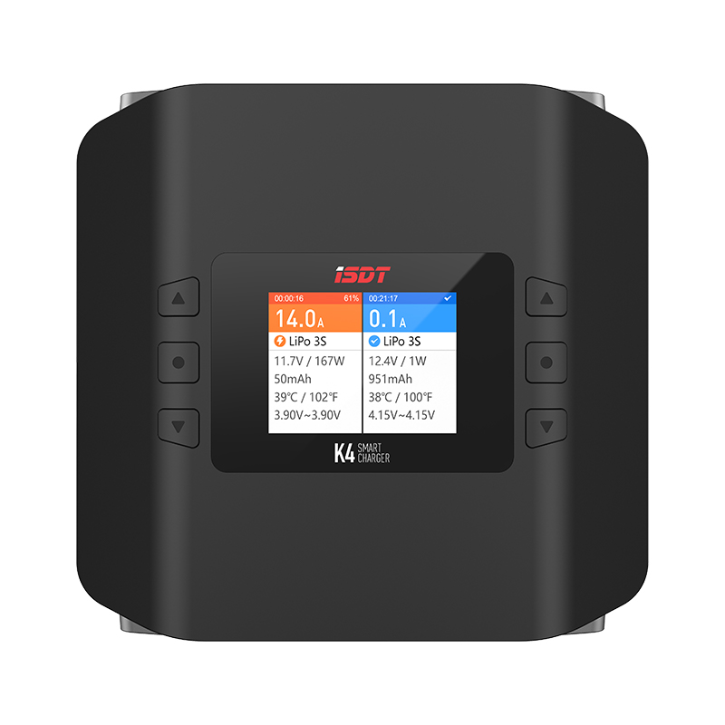 Isdt K4 Dual Lipo Charger - Carregador e Descarregador de Bateria LiPo