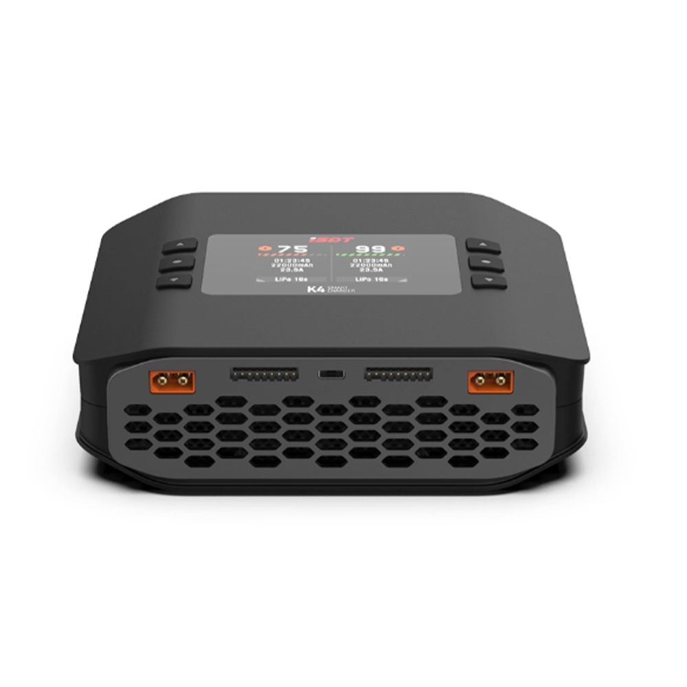 Novo balanceador de bateria li - Isdt K4 Dual Lipo Charger avaliação e preço