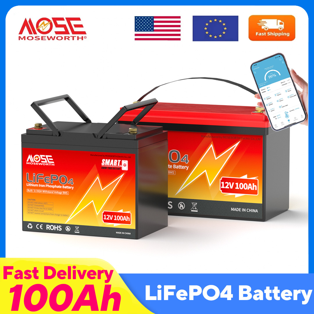 Mesuworth lifepo4 12v 100ah ba - Lifepo4 12V 100Ah Bms Bluetooth avaliação e preço