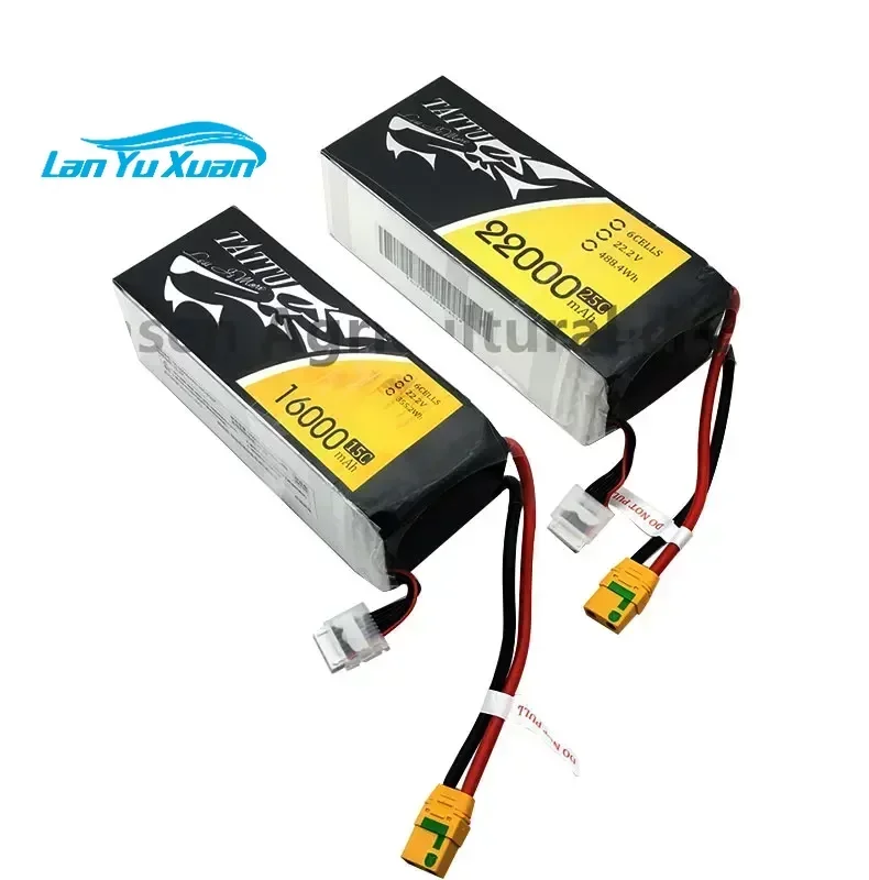 TATTU 22000mAh 22.2V 6S 488wh  - Tattu 6S 22000Mah Lipo Battery avaliação e preço
