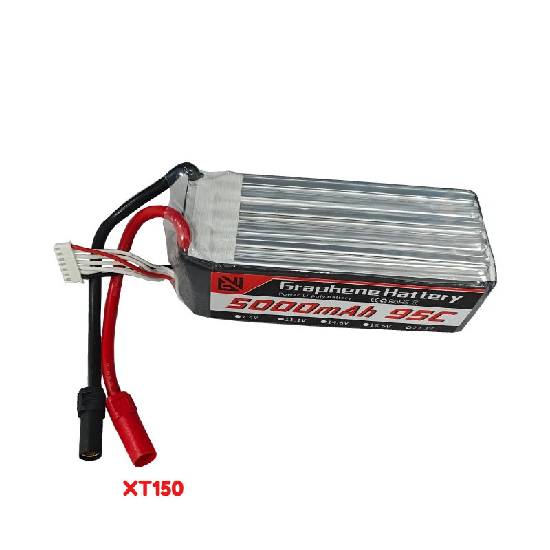 Bateria LiPo 95C de Alta Capac - 6S Lipo Battery 22.2V 5000Mah avaliação e preço