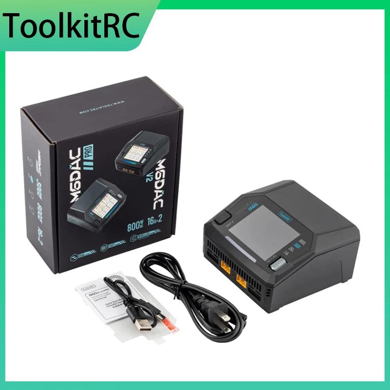 ToolkitRC M6DAC V2 M6DAC Pro D - Toolkitrc M6Dac Smart Charger avaliação e preço