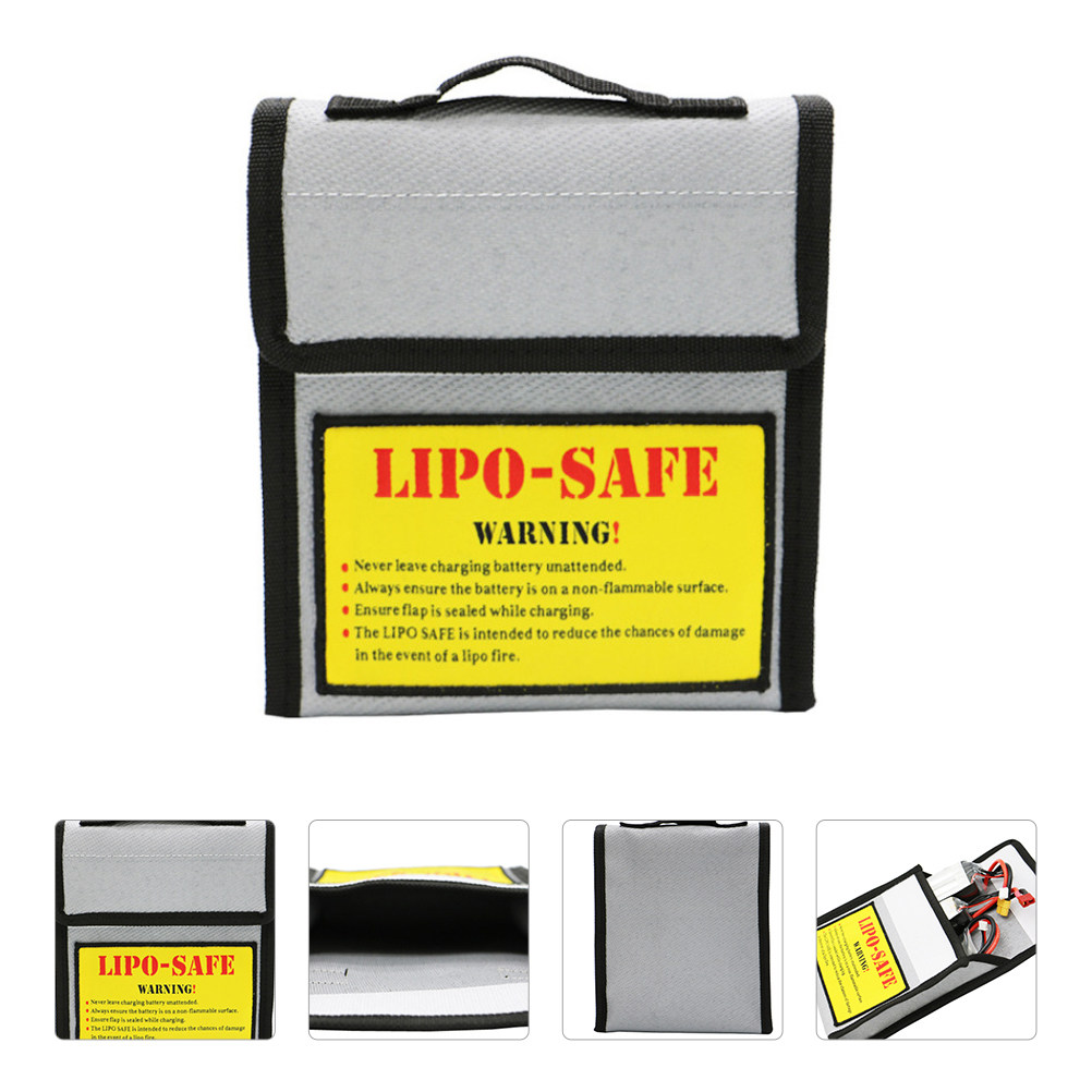 1 unidade de bolsa de armazena - Lipo Battery Fireproof Safety Charge Box avaliação e preço