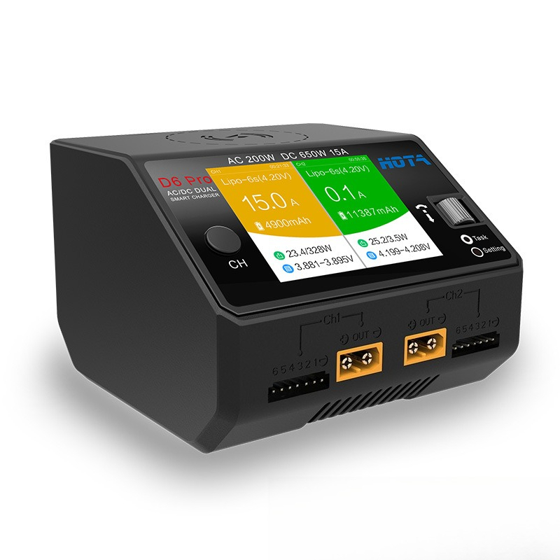 Carregador Balanceador HOTA D6 - Hota D6 Pro Dual Lipo Charger avaliação e preço