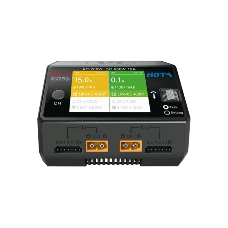 Carregador de Bateria SNQP HOT - Hota D6 Pro Dual Lipo Charger avaliação e preço