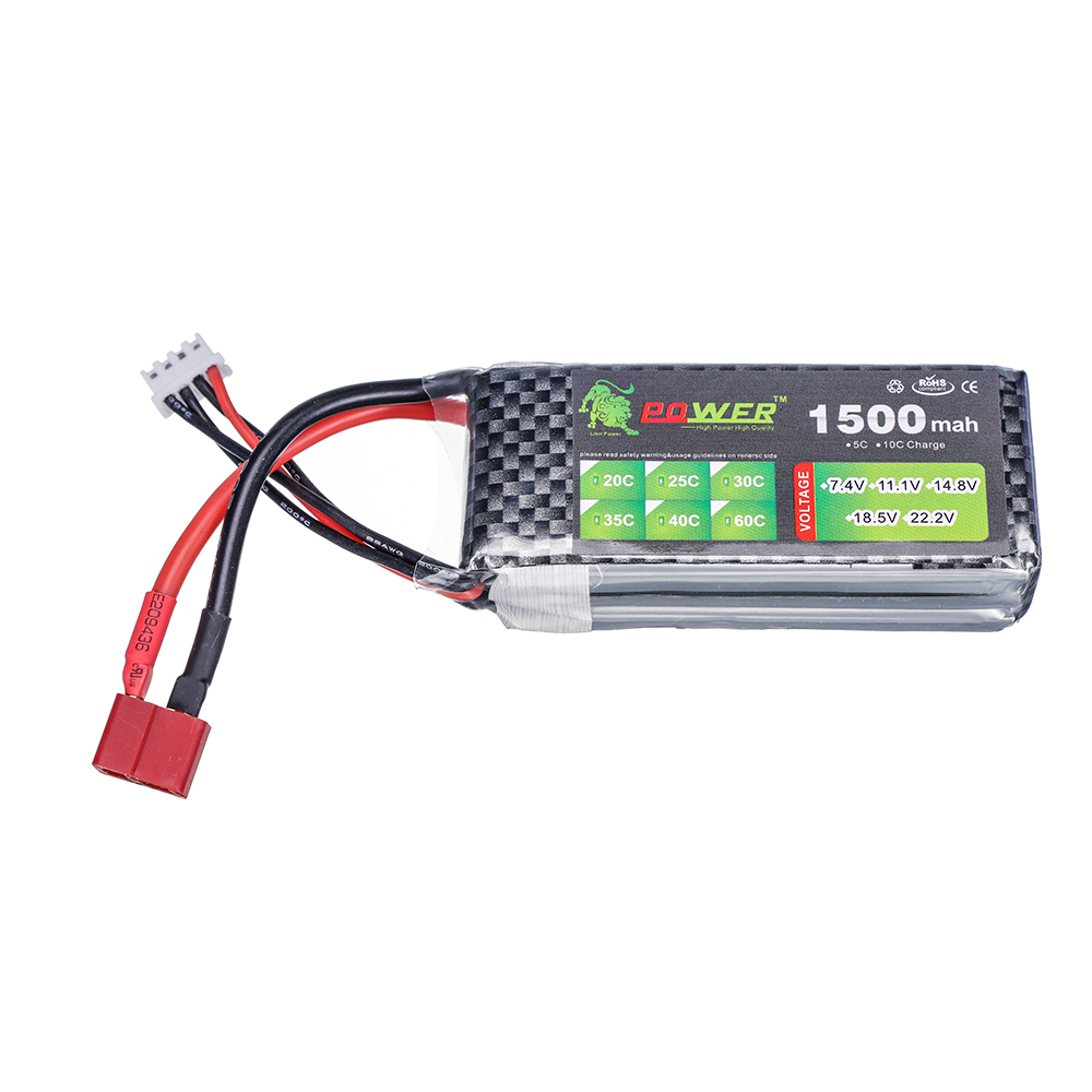 Bateria lipo 2s 3S 4S 1500mah  - 4S Lipo Battery 14.8V 6000Mah avaliação e preço