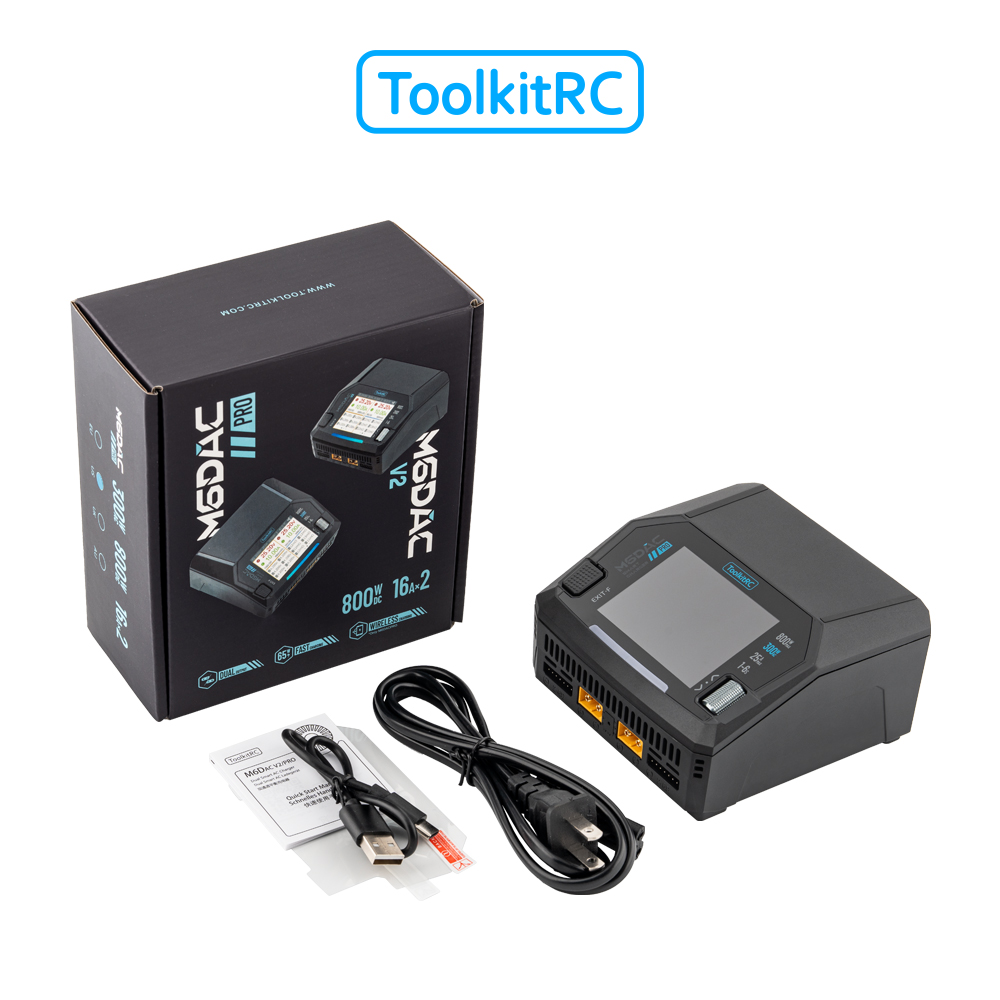 Toolkitrc m6dac v2 m6dac pro d - Toolkitrc M6Dac Smart Charger avaliação e preço