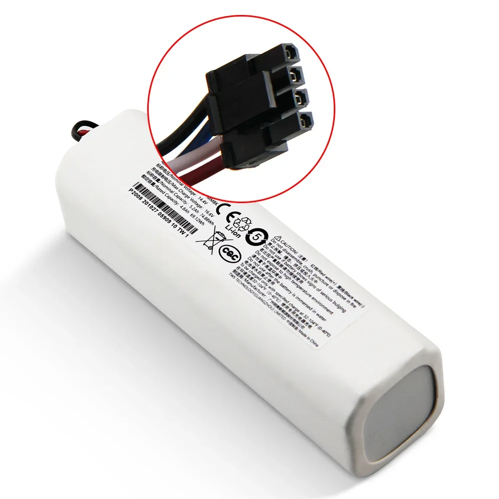 Bateria de substituição 14.4V  - 4S Lipo Battery 14.8V 6000Mah avaliação e preço