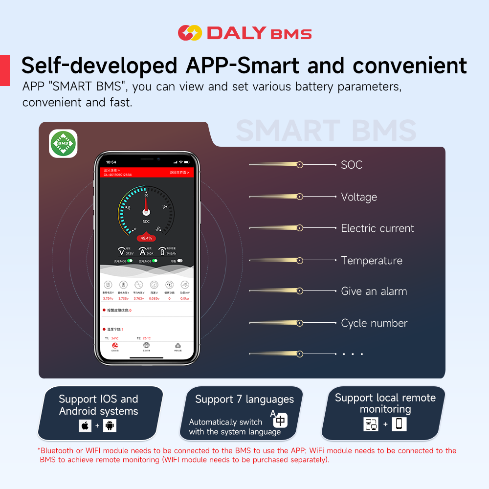 Daly Smart BMS 4S Lifepo4 12V  - Lifepo4 12V 100Ah Bms Bluetooth avaliação e preço