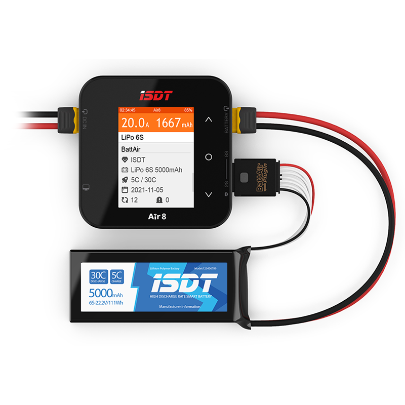 ISDT-Air 8 Suporte Carregador  - Isdt Air8 8S Lipo Charger avaliação e preço