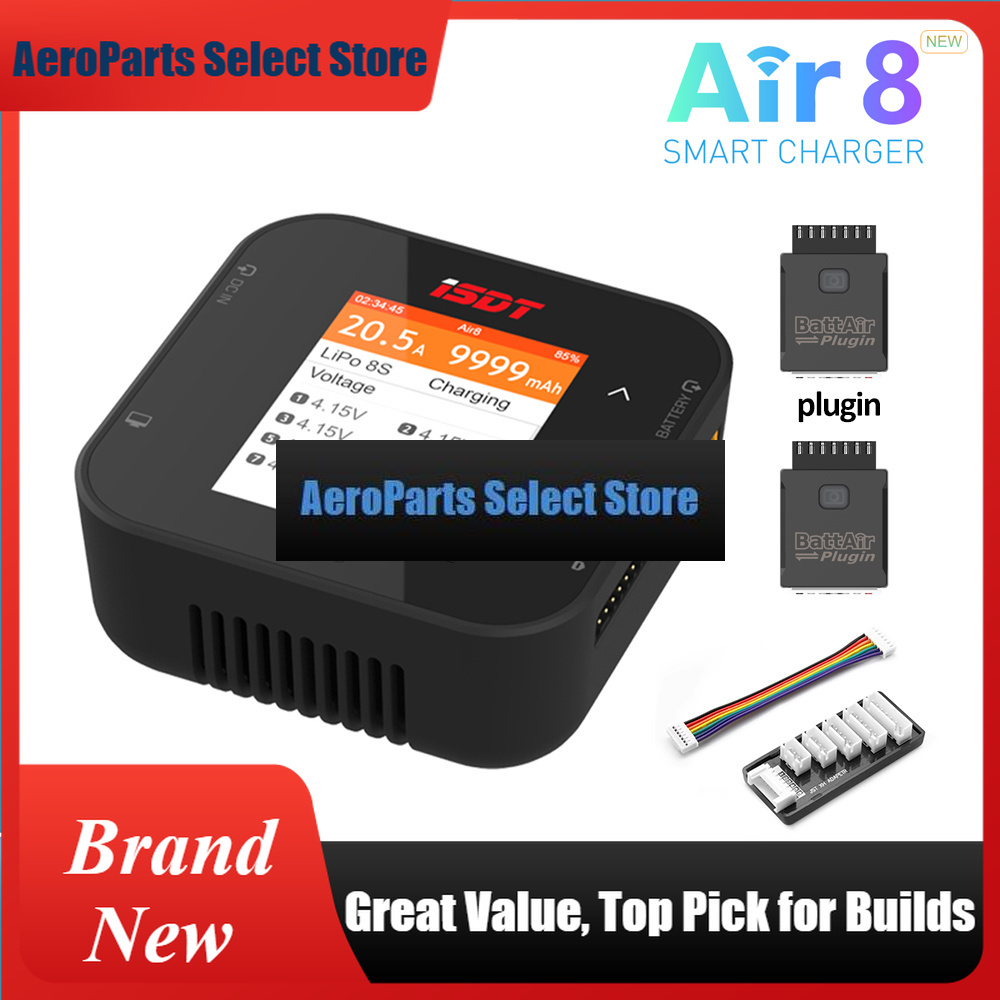 Carregador/Descarregador de Ba - Isdt Air8 8S Lipo Charger avaliação e preço