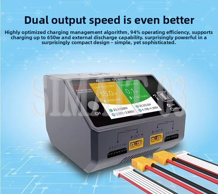 Carregador Inteligente HOTA D6 - Hota D6 Pro Dual Lipo Charger avaliação e preço