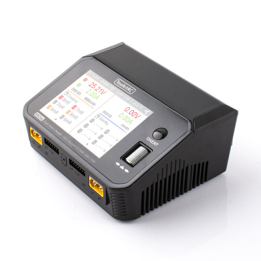 ToolkitRC M6DAC Dual Channel S - Toolkitrc M6Dac Smart Charger avaliação e preço