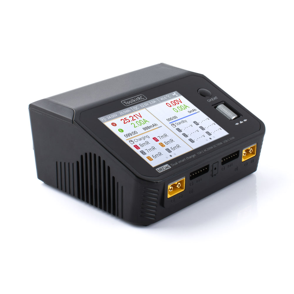 ToolkitRC M6DAC Dual Channel S - Toolkitrc M6Dac Smart Charger avaliação e preço