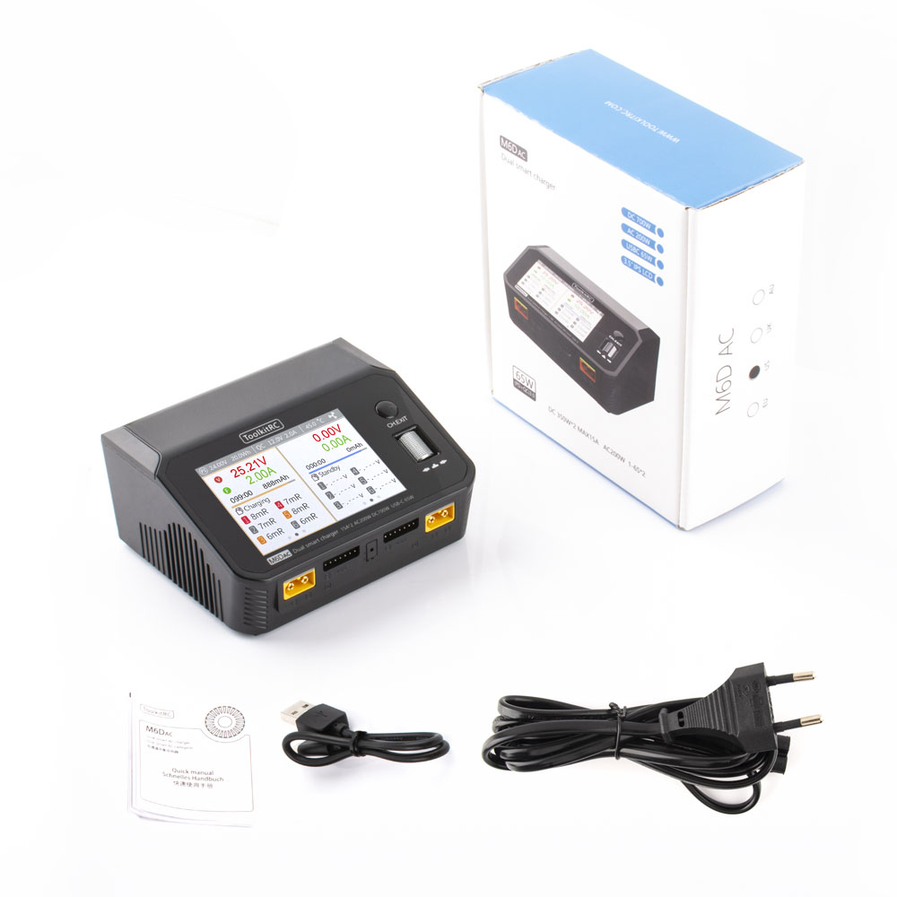 ToolkitRC M6DAC Dual Channel S - Toolkitrc M6Dac Smart Charger avaliação e preço