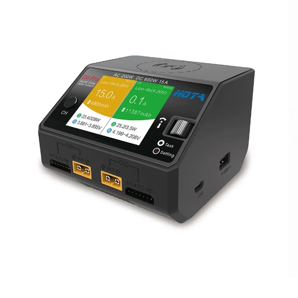 Carregador de Bateria Intelige - Hota D6 Pro Dual Lipo Charger avaliação e preço