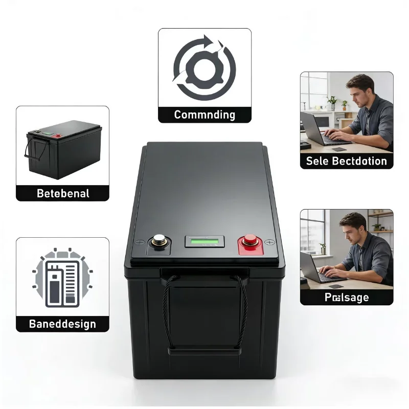 Bateria de Lítio Bluetooth BMS - Lifepo4 12V 100Ah Bms Bluetooth avaliação e preço