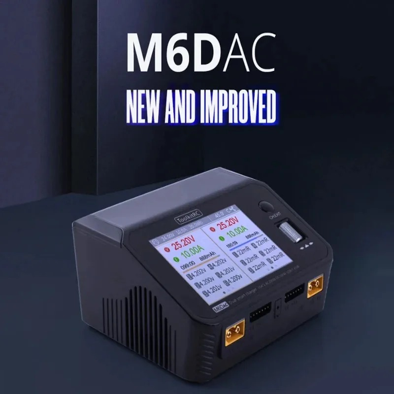 Carregador e Descarregador Int - Toolkitrc M6Dac Smart Charger avaliação e preço