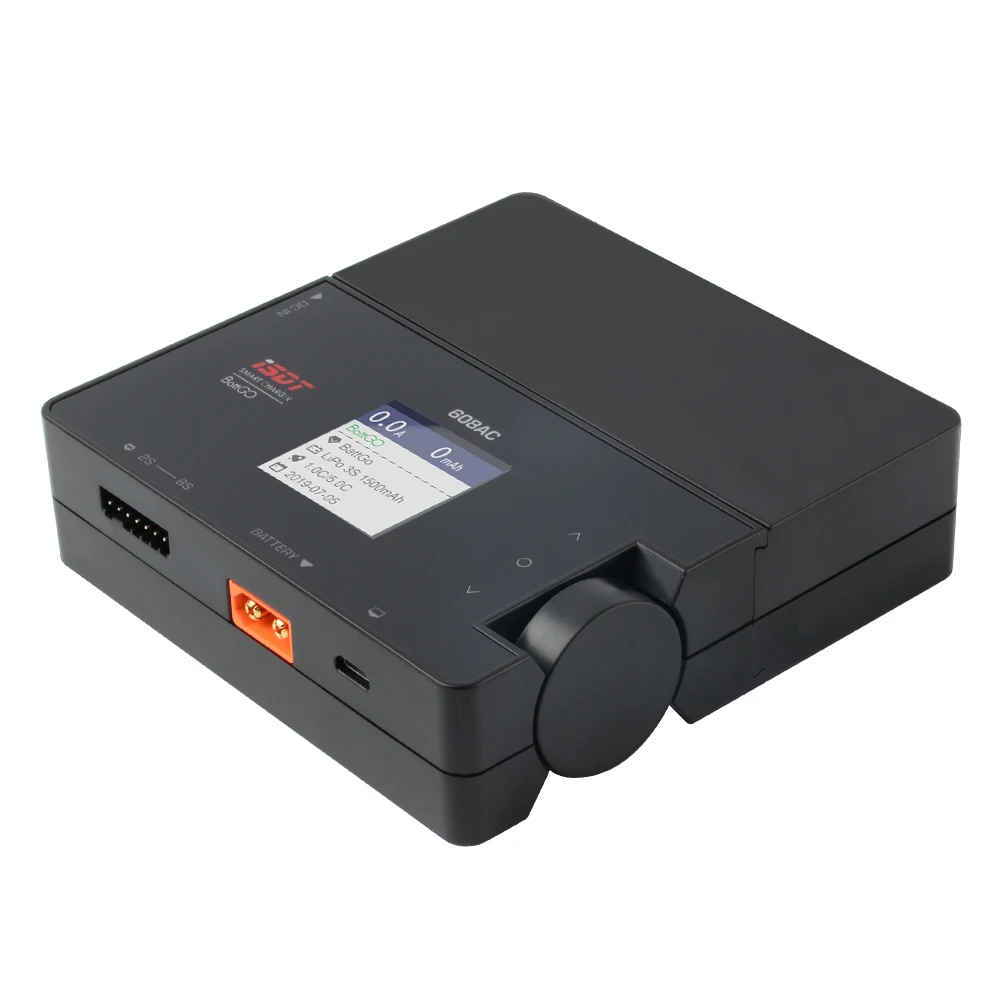 ISDT 608AC AC 50W / DC 200W 8A - Toolkitrc M6Dac Smart Charger avaliação e preço
