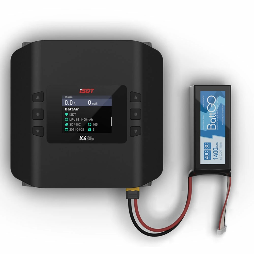 Carregador de Balanço Intelige - Isdt K4 Dual Lipo Charger avaliação e preço