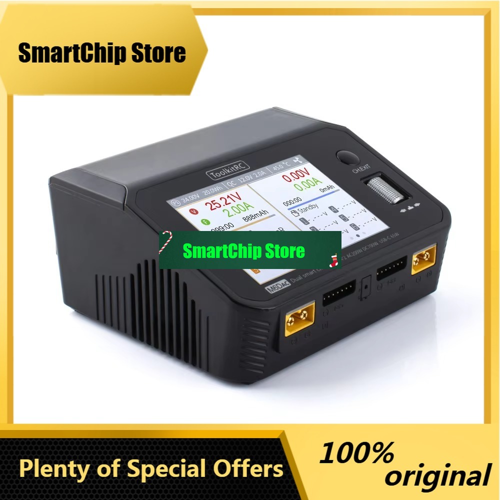 SmCpToolkitRC M6DAC Carregador - Toolkitrc M6Dac Smart Charger avaliação e preço
