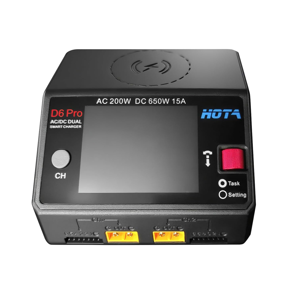 Carregador de Bateria Lipo HOT - Hota D6 Pro Dual Lipo Charger avaliação e preço
