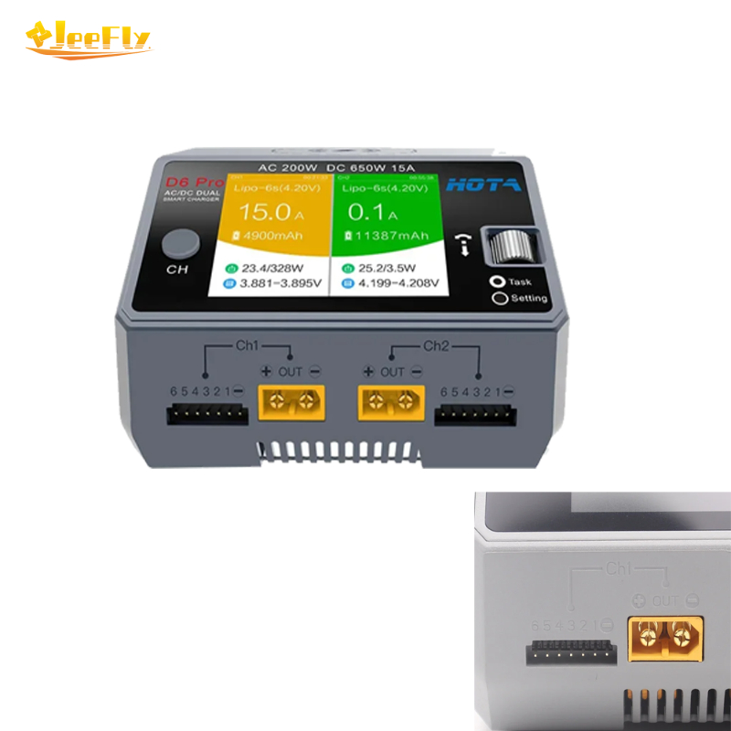Carregador Inteligente HOTA D6 - Hota D6 Pro Dual Lipo Charger avaliação e preço
