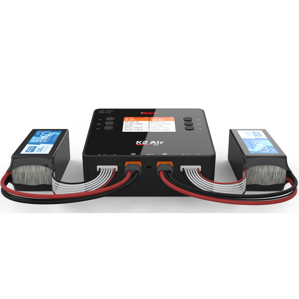 ISDT Lipo Bateria Balance Carr - Isdt K4 Dual Lipo Charger avaliação e preço
