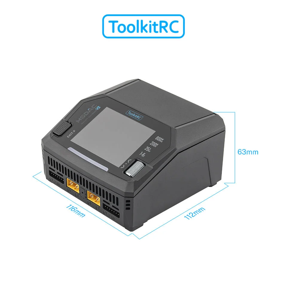 Carregador de Bateria LiPo Int - Toolkitrc M6Dac Smart Charger avaliação e preço