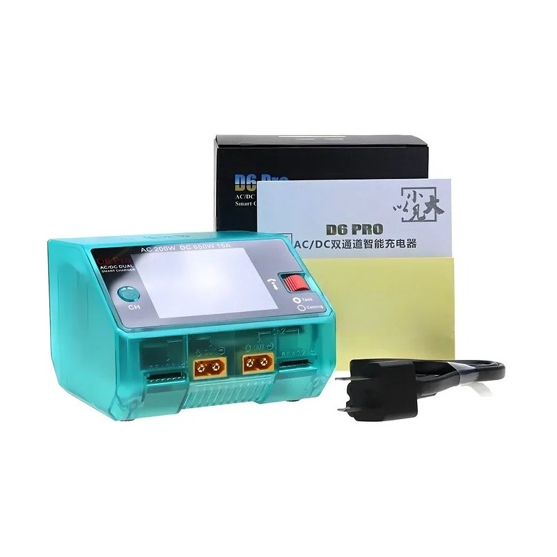 Carregador Inteligente D6 Pro  - Hota D6 Pro Dual Lipo Charger avaliação e preço